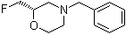 (2S)-2-(Fluoromethyl)-4-(phenylmethyl)morpholine molecular structure (CAS 1359658-59-5)
