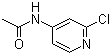 structure of CAS# 13602-82-9, 4-Acetamido-2-chloropyridine;N-(2-Chloropyridin-4-yl)acetamide