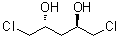 (2R,4R)-1,5-二氯-2,4-戊二醇分子结构 (CAS 136030-28-9)