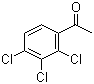 2',3',4'-三氯苯乙酮分子结构 (CAS 13608-87-2)