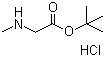 肌氨酸叔丁酯盐酸盐分子结构 (CAS 136088-69-2)