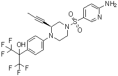 结构式 CAS# 1361224-53-4, AMG 3969