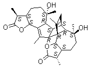 洋艾素分子结构 (CAS 1362-42-1)