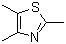 2,4,5-三甲基噻唑分子结构 (CAS 13623-11-5)