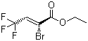 structure of CAS# 136264-28-3, (Z)-2-Bromo-4,4,4-trifluorobutenoic acid ethyl ester