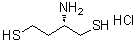 (2S)-2-Amino-1,4-butanedithiol hydrochloride (1:1) molecular structure (CAS 1363376-98-0)