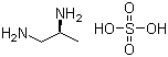 (S)-丙烷-1,2-二胺硫酸盐分子结构 (CAS 136370-46-2)
