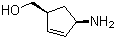 (1S-cis)-4-Amino-2-cyclopentene-1-methanol molecular structure (CAS 136522-35-5)