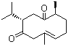 莪二酮分子结构 (CAS 13657-68-6)