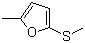 结构式 CAS# 13678-59-6, 2-甲基-5-(甲硫基)呋喃