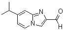 7-(1-甲基乙基)-咪唑并[1,2-a]吡啶-2-甲醛分子结构 (CAS 1368168-13-1)