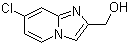 7-Chloroimidazo[1,2-a]pyridine-2-methanol molecular structure (CAS 1368290-38-3)