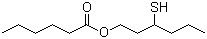 3-巯基己醇己酸酯分子结构 (CAS 136954-22-8)