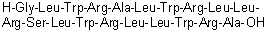 CADY (peptide) molecular structure (CAS 1369966-01-7)