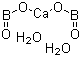 结构式 CAS# 13701-64-9, 偏硼酸钙(二水合物)
