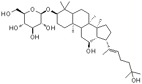 Ginsenoside Rh10 molecular structure (CAS 1370264-16-6)