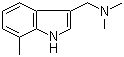 7-甲基芦竹碱分子结构 (CAS 13712-78-2)