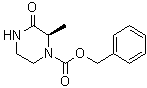 (R)-Benzyl 2-methyl-3-oxopiperazine-1-carboxylate molecular structure (CAS 1373232-19-9)