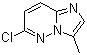 6-氯-3-甲基咪唑并[1,2-b]哒嗪分子结构 (CAS 137384-48-6)
