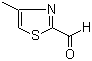 4-Methyl-1,3-thiazole-2-carboxaldehyde molecular structure (CAS 13750-68-0)