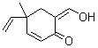 (6Z)-4-Ethenyl-6-(hydroxymethylene)-4-methyl-2-cyclohexen-1-one molecular structure (CAS 1375080-89-9)