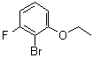 2-Bromo-1-ethoxy-3-fluorobenzene molecular structure (CAS 1375098-48-8)