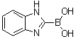 结构式 CAS# 1375184-43-2, 1H-苯并咪唑-2-基硼酸