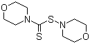 吗啉-4-二硫代甲酸-4-吗啉酯分子结构 (CAS 13752-51-7)