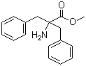 2-氨基-2-苄基-3-苯基丙酸甲酯分子结构 (CAS 137582-40-2)