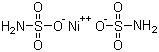 Nickel sulfamate  molecular structure (CAS 13770-89-3)