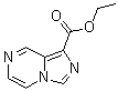 Imidazo[1,5-a]pyrazine-1-carboxylic acid ethyl ester molecular structure (CAS 1377584-27-4)