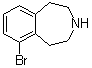 6-Bromo-2,3,4,5-tetrahydro-1H-3-benzazepine molecular structure (CAS 1379378-74-1)