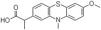 丙替嗪酸分子结构 (CAS 13799-03-6)