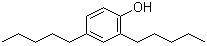 2,4-二戊基苯酚分子结构 (CAS 138-00-1)