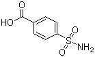 对羧基苯磺酰胺分子结构 (CAS 138-41-0)