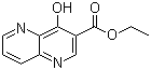 4-羟基-[1,5]二氮杂萘-3-甲酸乙酯分子结构 (CAS 13801-51-9)