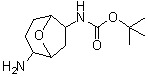 N-(2-氨基-8-氧杂双环[3.2.1]辛-6-基)氨基甲酸叔丁酯分子结构 (CAS 1380679-98-0)