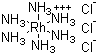六氨合氯化铑(III)分子结构 (CAS 13820-96-7)