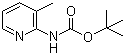 2-(N-叔丁氧羰基氨基)-3-甲基吡啶分子结构 (CAS 138343-75-6)