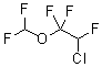 恩氟烷分子结构 (CAS 13838-16-9)