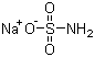 氨基磺酸钠分子结构 (CAS 13845-18-6)