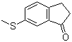 6-(甲硫基)-1-茚满酮分子结构 (CAS 138485-82-2)
