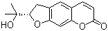 异紫花前胡内酯分子结构 (CAS 13849-08-6)