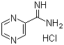 2-吡嗪脒盐酸盐分子结构 (CAS 138588-41-7)