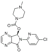 结构式 CAS# 138680-08-7, (R)-佐匹克隆