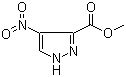 Methyl 4-nitro-1H-pyrazole-3-carboxylate molecular structure (CAS 138786-86-4)