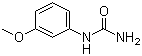 N-(3-Methoxyphenyl)urea molecular structure (CAS 139-77-5)