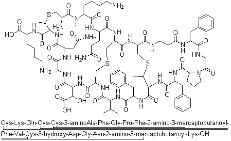 兰考韦泰分子结构 (CAS 1391-36-2)