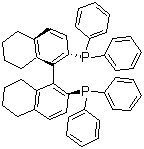 结构式 CAS# 139139-93-8, (S)-(-)-2,2'-双(二苯磷基)-5,5',6,6',7,7',8,8'-八氢-1,1'-联萘