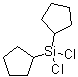 二环戊基二氯硅烷分子结构 (CAS 139147-73-2)